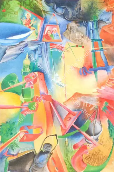 Jayashree Chakravarty (Artist), Untitled, 1994, Painting