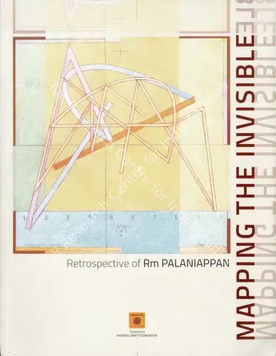 Rm. Palaniappan (Artist), Mapping the Invisible, 2024, Solo Exhibition Catalogue