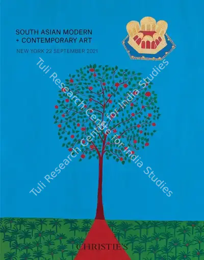 Christie's (Auction House), South Asian Modern and Contemporary Art, 2021, Auction Catalogue