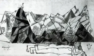 A.P. Santhanaraj (Artist), Love, Drawing