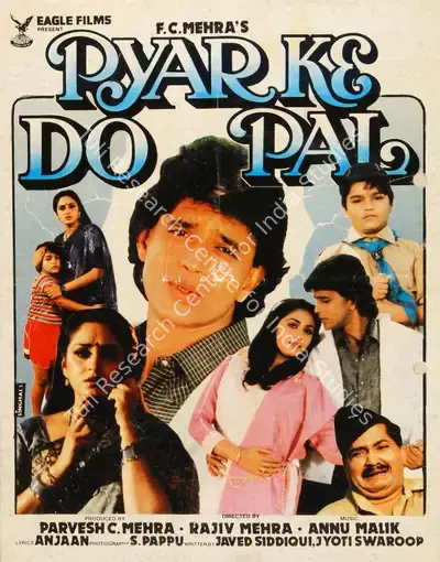 Parvesh Mehra (Producer), Pyar Ke Do Pal, 1986, Song-Synopsis Booklet