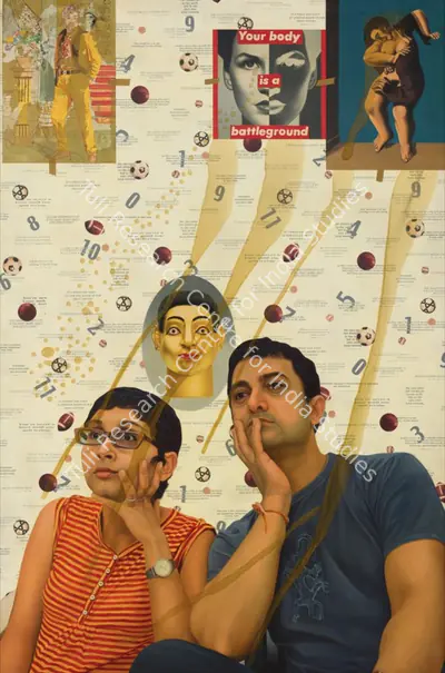 Atul Dodiya (Artist), The Titanic Days, 2010, Painting