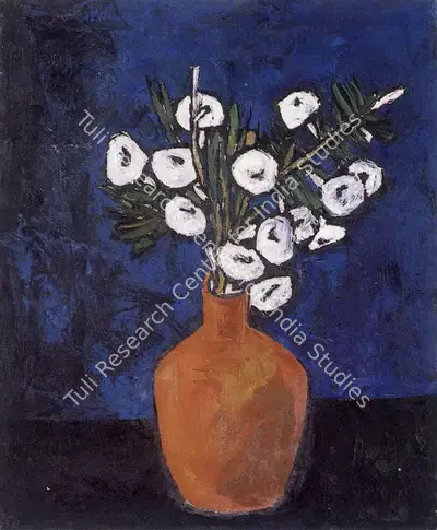 B. Prabha (Artist), Still Life II, 1961, Painting