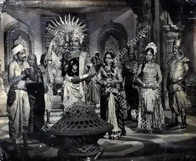 Anant Wadadeker (Cinematographer), Mahasati Savitri, 1973, Photographic Still