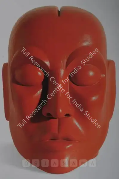 Navjot (Artist), Untitled (Head), 2005, Sculpture