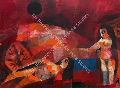 Badri Narayan (Artist), Untitled, 1965, Painting
