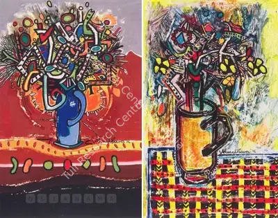 Ahmed Parvez (Artist), Untiled, 1976, Painting