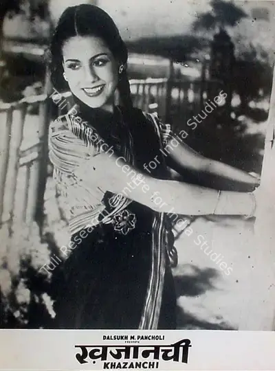 Moti B. Gidwani (Director), Khazanchi, 1941, Lobby Card