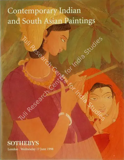 Sotheby's (Auction House), Contemporary Indian and Southeast Asian Paintings, 1998, Auction Catalogue