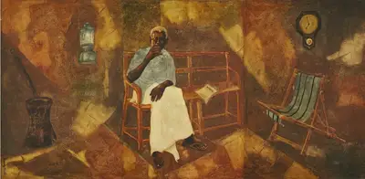 Yusuf Arakkal (Artist), Untitled, 1991, Painting