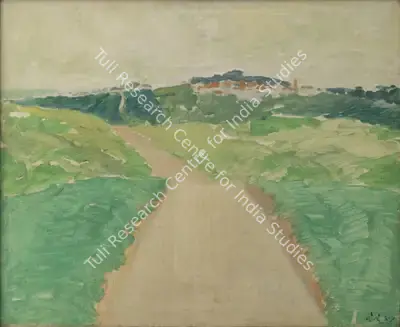 N.S. Bendre (Artist), Untitled, 1945, Painting