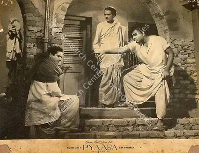 V.K. Murthy (Cinematographer), Pyaasa, 1957, Lobby Card