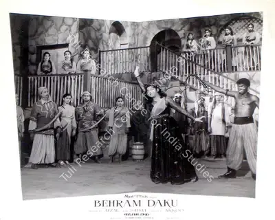 Afzal (Producer), Behram Daku, 1959, Lobby Card