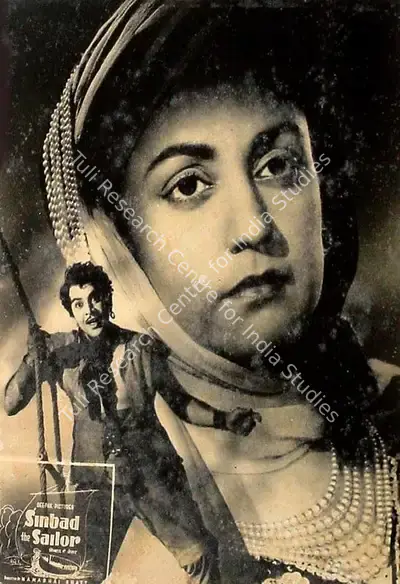 Nanabhai Bhatt (Director), Sinbad Jahaaji, 1952, Lobby Card