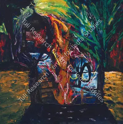 Manu Parekh (Artist), Evening Prayer, 2004, Painting