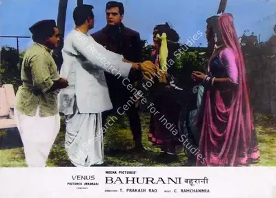 Marcus Bartley (Cinematographer), Bahurani, 1963, Lobby Card