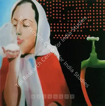 Riyas Komu (Artist), The Last Version Of Flowering History, 2004, Painting