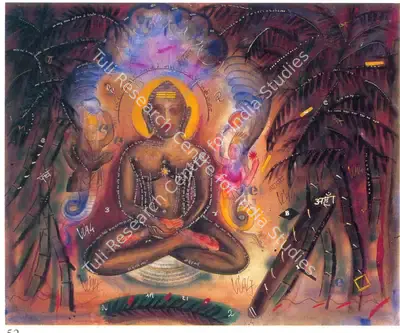 Vinod Dave (Artist), Tirthankar, 1994, Painting