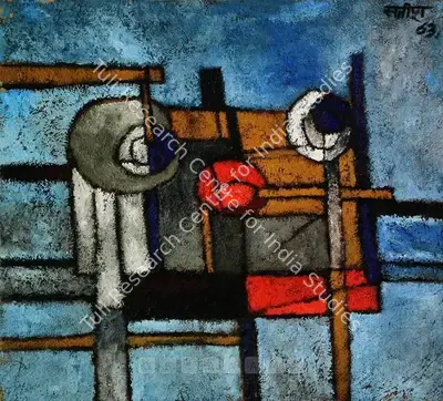 Satish Gujral (Artist), Untitled, 1963, Painting