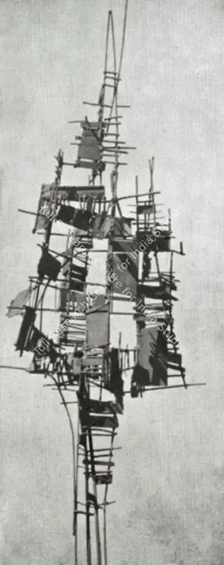Raghav Kaneria (Artist), Scaffolding, Sculpture
