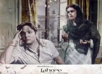 Chandu (ii) (Cinematographer), Lahore, 1949, Lobby Card