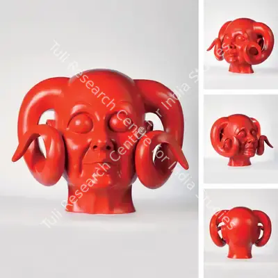 Navjot (Artist). Inner-Winner, 2006 | Sculpture, Sa.Onl/17.06.10, 2010 · Saffronart