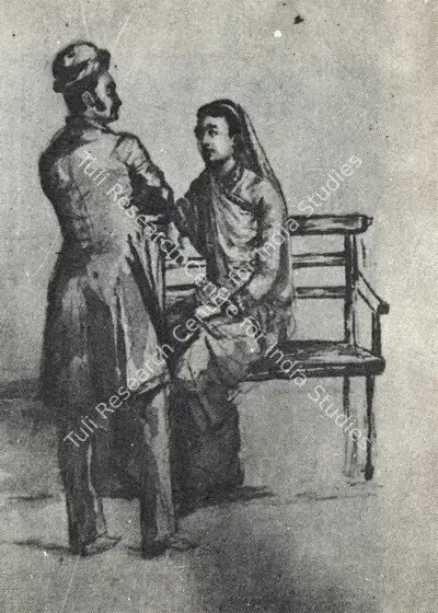Raja Ravi Varma (Artist), Unpublished, 1995, Drawing