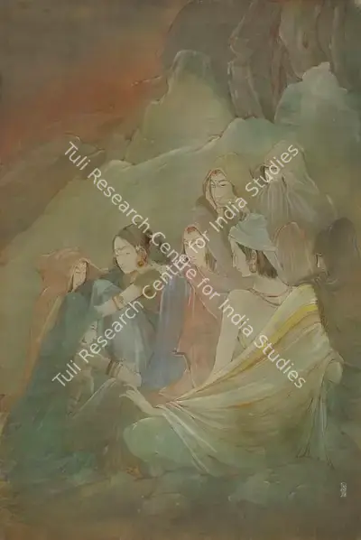 Ramgopal Vijaiwargiya (Artist), Untitled, Painting