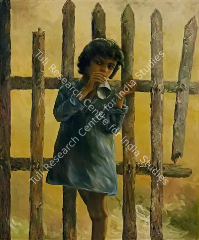 Chandra Bhattacharjee (Artist), Untitled, 1994, Painting