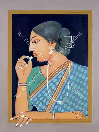 Lalu Prasad Shaw (Artist), Untitled, 2002, Painting