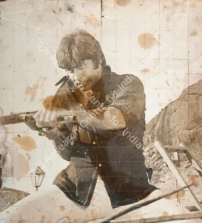 Dwarka Divecha (Cinematographer), Sholay, 1975, Photographic Still