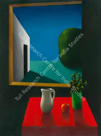 Paramjit Singh (Artist), Untitled (Still Life), 1969, Painting