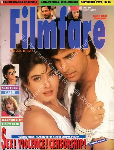 Khalid Mohamed (Editor), Filmfare, 1994, Magazine