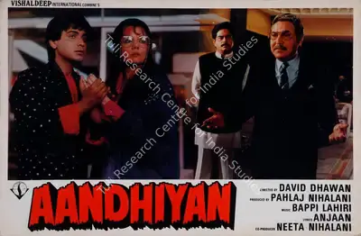 Pahlaj Nihalani (Producer), Aandhiyan, 1990, Lobby Card