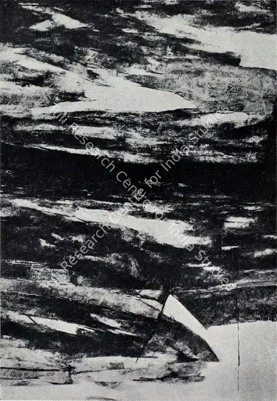 Ramkumar (Artist), Dark Forest, 1976, Painting