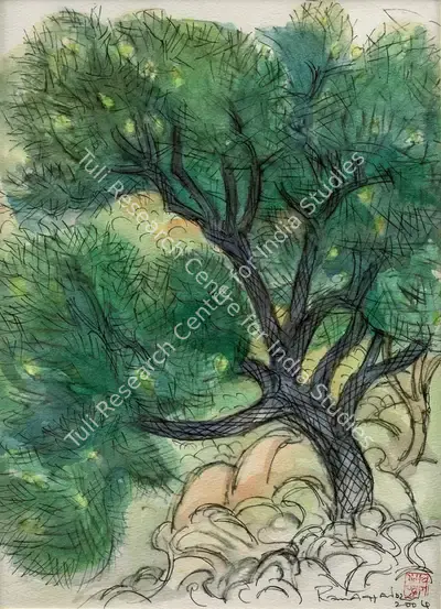 A. Ramachandran (Artist), Untitled, 2004, Painting