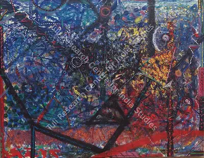 Mona Rai (Artist), Painting VIII, 1991, Painting