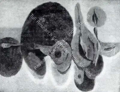 Bimal Dasgupta (Artist), Landscape, 1970, Painting