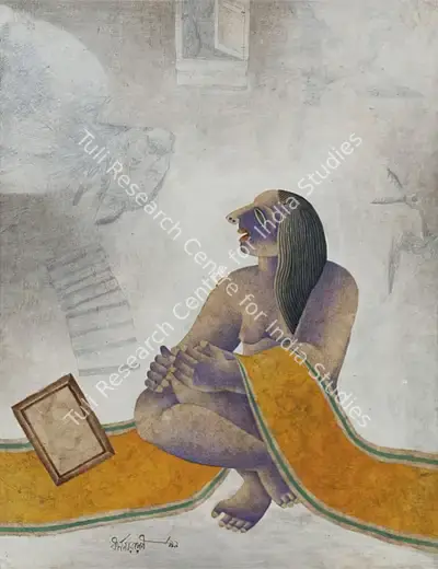Dharmanarayan Dasgupta (Artist), Untitled, 1991, Painting