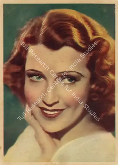 Nestle (Sponsor), Nestle (Sponsor), Stars of the Silver Screen: Jeanette MacDonald | Trading Card, 1930s, Trading Card