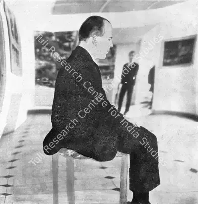Pistoletto (Artist), Seated Person, 1962, Collage 