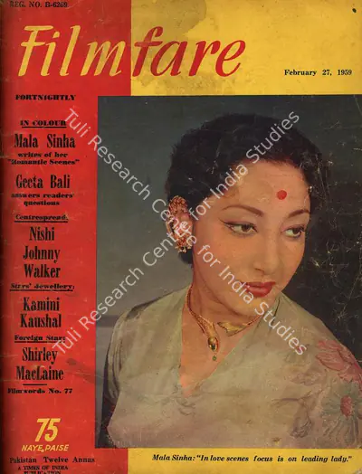 C.R. Mandy (Editor), Filmfare, 1959, Magazine