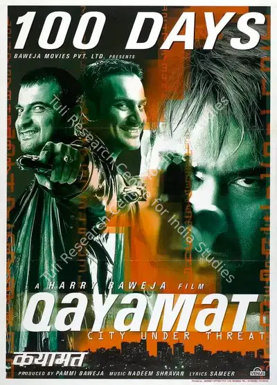 Pammi Baweja (Producer), Qayamat, 2003, Full Sheet Poster