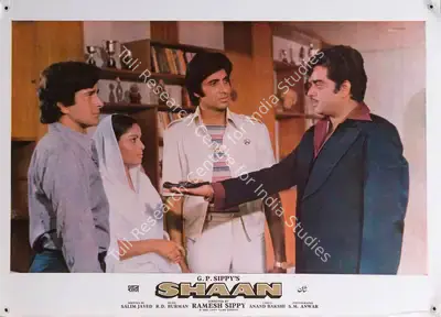 S.M. Anwar (Cinematographer), Shaan, 1980, Lobby Card