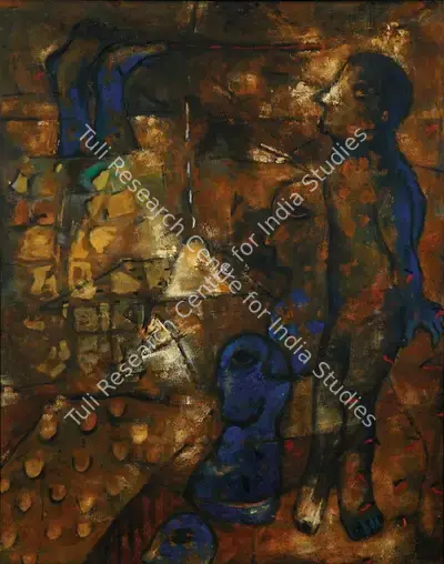 G.R. Iranna (Artist), Day!, 1998, Painting