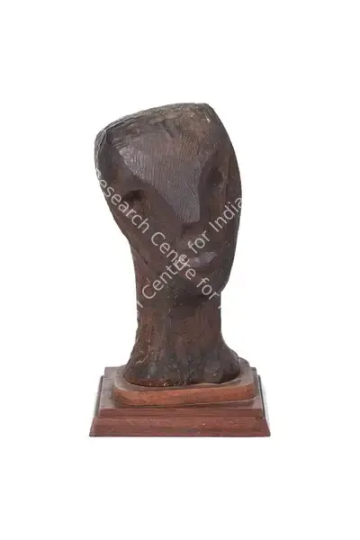 A.M. Davierwalla (Artist), Head, 1960, Sculpture