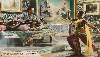 S.G. Laad (Producer), Sangeet Samrat Tansen, 1962, Lobby Card