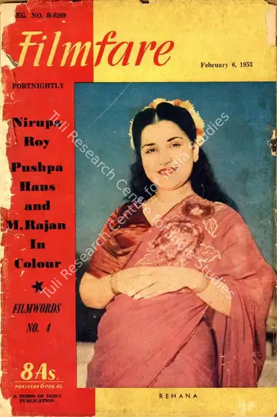 J.C. Jain (Editor), Filmfare, 1953, Magazine
