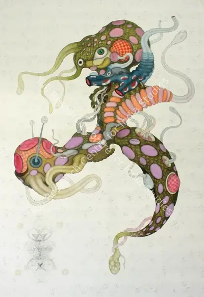 Ajay Dhandre (Artist), Creator - C20, 2013, Painting