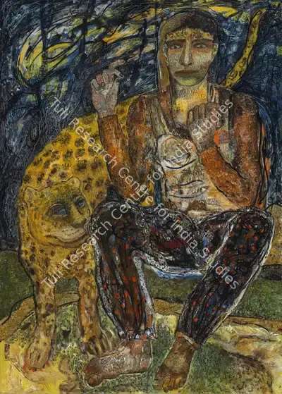 Jayashree Chakravarty (Artist), Power, 1987, Painting